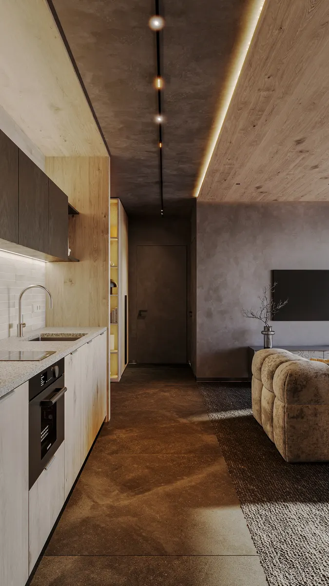 Aparthotel Białka — Apartament, aneks kuchenny