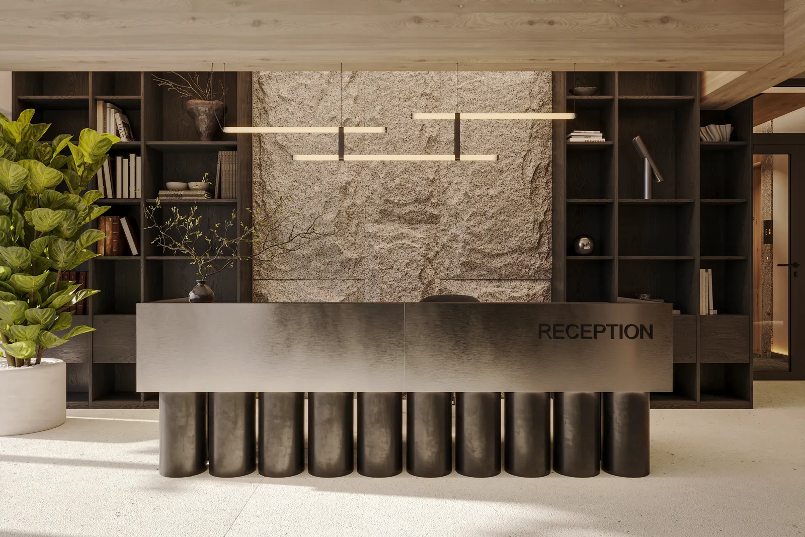Aparthotel Białka — Recepcja, drugi widok
