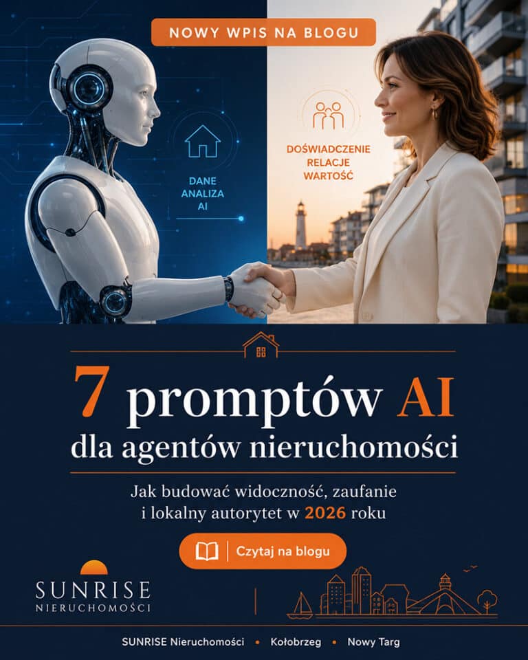 Prompty AI dla agenta nieruchomości — budowanie widoczności i lokalnego autorytetu